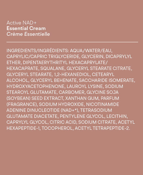 Active NAD+ Essential Cream – náhradní náplně, 30 ml