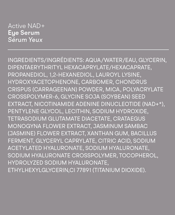 Active NAD+ oční sérum – náhradní náplně, 10 ml