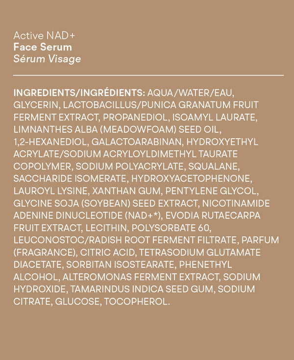 Active NAD+ pleťové sérum – náhradní náplně, 20 ml