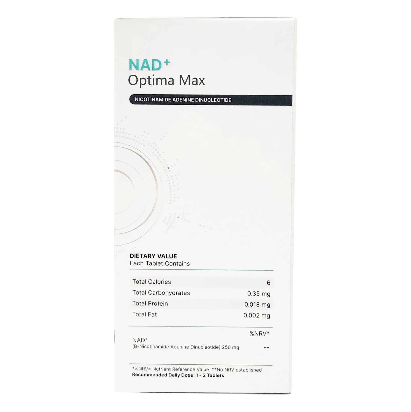 Enhanced Optima Max – NAD+ tablety